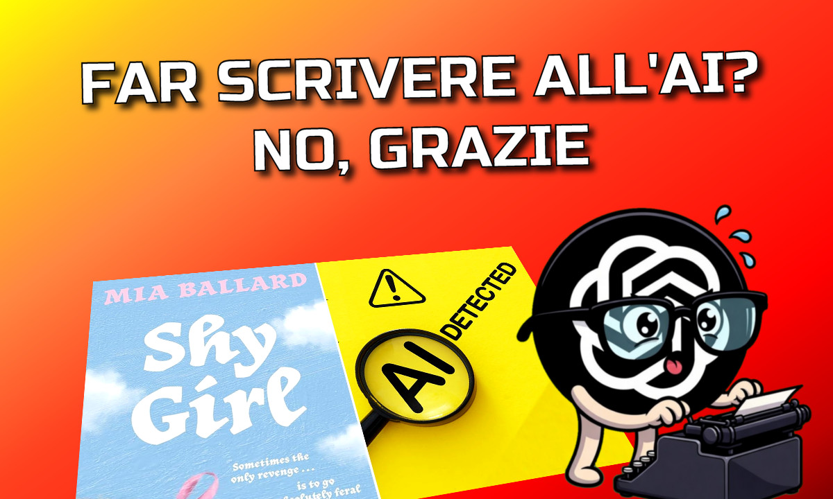 Intelligenza Artificiale: far scrivere all'AI? No, grazie